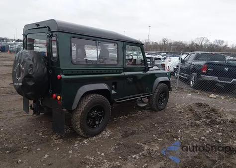1993 Landrover Defender 90 z USA, uszkodzony, nr VIN SALLDVAF7KA921679